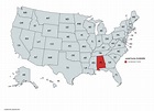 Alabama (Estados Unidos) Información y mapa