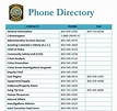 Phone Directory Image1 – City of Columbia Police Department