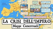 📚 LA CRISI DELL'IMPERO ROMANO, II sec. d.C. - Mappe Concettuali da ...