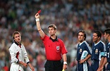 David Beckham's Red Card vs Argentina 1998 1998 World Cup, First World ...