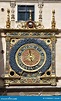 Rouen, Astronomische Uhr, Groshorloge Stockfoto - Bild von stadt ...