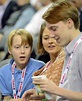 Jodie Foster enjoys a night out with her two sons at tennis tournament ...