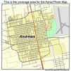 Aerial Photography Map of Andrews, TX Texas
