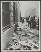Bodies of dead on sidewalk following Wall St. explosion in 1920 ...