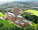 Barry Rose OBE - Aerial view of Guildford Cathedral