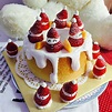 【圣诞草莓雪人裸蛋糕～超简单懒人版的做法步骤图】leibaobao00_下厨房