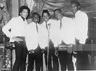 Curtis Knight And The Squires - L-R Jimi Hendrix, unknown, Curtis ...
