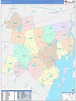 Waldo County, ME Wall Map Color Cast Style by MarketMAPS