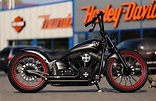 Harley-Davidson Night Train Turns into Black and Red Fun Ride 58 ...