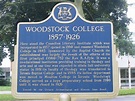 Read the Plaque - Woodstock College 1857-1926