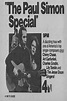 The Paul Simon Special (1977) - Posters — The Movie Database (TMDB)