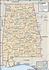 Tennessee Alabama State Line Map - Printable Map