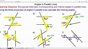Angles in Parallel Lines | GCSE Maths | Mr Mathematics - YouTube