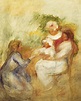 Familie; Die Familie, c. 1896 von Pierre Auguste Renoir