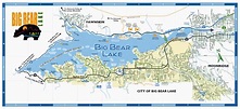 Map of Big Bear Shores | Big Bear CA RV Resorts