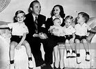 American singer and actor Bing Crosby with wife Kathryn and children ...