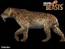 TRILOGY OF LIFE - Walking with Beasts - "Saber-Toothed cat" (Smilodon ...
