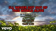 Hank Williams - I'll Never Get Out Of This World Alive (Karaoke) - YouTube