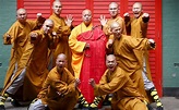These Shaolin monks impressively meditate while hanging from their ...