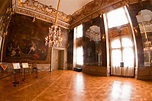 Interior view, Schloss Moritzburg (castle), Moritzburg, Saxony, Germany ...