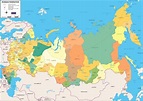 Mapa de rusia
