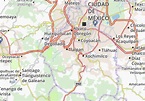 MICHELIN Jardines del Pedregal de San Ángel map - ViaMichelin