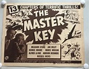 ORIGINAL SERIAL LOBBY CARD - THE MASTER KEY - 1945 - Title Card ...