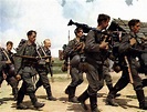 World War II in Color: German Soldiers Marching in the East in 1941