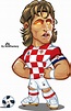 Luka Modric Caricature - Como Dibujar A Luka Modric Clipart - Large ...