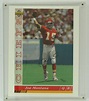 Joe Montana Signed Chiefs 1993 Upper Deck #460 Jumbo Card L/E 0736/5000 ...
