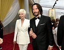 Keanu Reeves from 'The Matrix' Poses on Red Carpet with His Beautiful ...