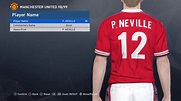 P. Neville PES 2017 face & stats - YouTube