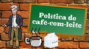 Política do café-com-leite [Brasil República] - YouTube