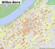 Downtown Wilkes-Barre Map - Ontheworldmap.com