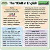 Decir las fechas en inglés - Aprende Inglés Sila