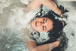 Woman in Bath Tub · Free Stock Photo