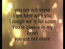 Michael Jackson - You Are Not Alone. (Lyrics). Chords - Chordify