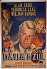 "DALIA AZUL, LA" MOVIE POSTER - "THE BLUE DAHLIA" MOVIE POSTER
