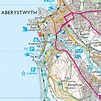 OS Map of Aberystwyth & Cwm Rheidol | Explorer 213 Map | Ordnance ...