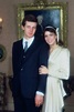 Photo officielle du mariage avec Stefano Casiraghi, 29 décembre 1983 ...