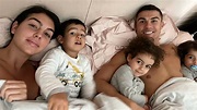 Kuschelzeit: Cristiano Ronaldo teilt niedliches Familienfoto