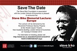 Steve Biko Memorial Lecture: Europe - SBF FrankTalk