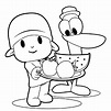 Dibujos de Pocoyo para pintar y colorear - Aprende Feliz