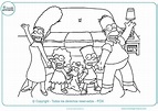 Dibujos de Los Simpson para Colorear 【Fáciles de Imprimir】