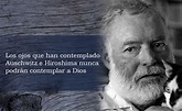 Las 15 mejores frases de Ernest Hemingway - Internesante