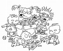 Dibujos de los Rugrats para colorear