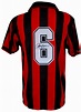 Franco Baresi Signed 1994-95 AC Milan Soccer Home Jersey (Icons COA ...