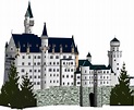 Neuschwanstein Castle clipart, Download Neuschwanstein Castle clipart ...