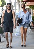 Rachel Hunter spends quality time with son Liam in Daisy Dukes in ...