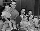 Ricardo Montalban with wife Georgiana and children | Ricardo Montalban ...